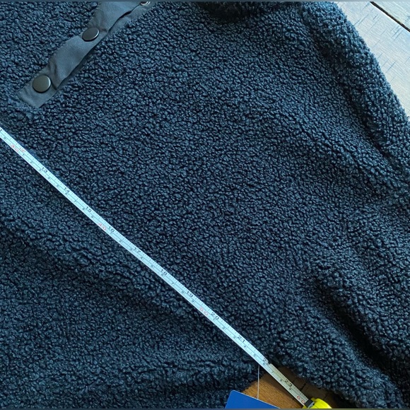 •NWT•Marika Teddy Crop 1/4 Snap Mock Neck Sweater - Picture 7 of 8